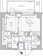 プレミアムキューブ西荻窪#mo 702 間取り図