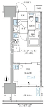 パークアクシス西大島コンフォートスクエア 905 間取り図