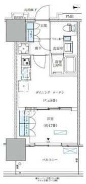 パークアクシス西大島コンフォートスクエア 920 間取り図