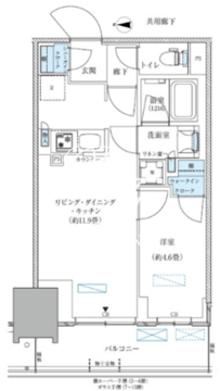 パークアクシス西大島コンフォートスクエア 934 間取り図
