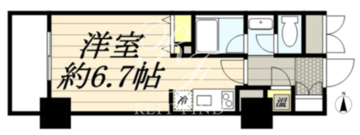 HF駒沢公園レジデンスタワー 2802 間取り図