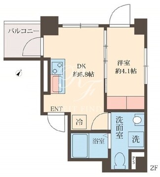 スフィア日本橋富沢町 204 間取り図