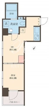 スフィア日本橋富沢町 302 間取り図