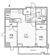 シーズンフラッツ両国サウス 709 間取り図