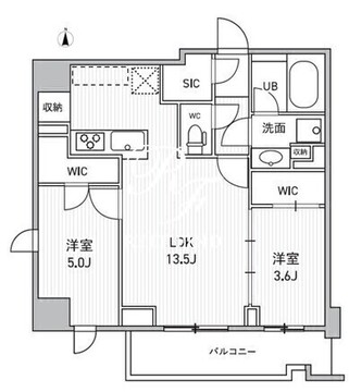 シーズンフラッツ両国サウス 709 間取り図