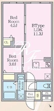 エルファーロ早稲田 402 間取り図