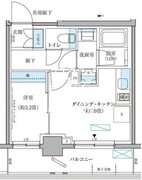 パークアクシス文京本郷 510 間取り図