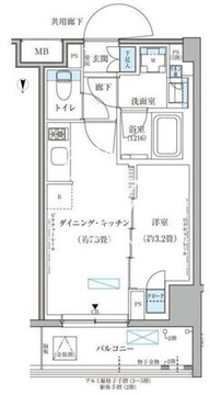 パークアクシス文京本郷 328 間取り図