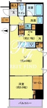 クレイシア秋葉原ラグゼスウィート 904 間取り図
