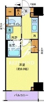 クレイシア秋葉原ラグゼスウィート 1002 間取り図