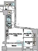 ブリリアイスト墨田曳舟 504 間取り図