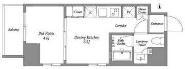 ウエリスアーバン住吉イースト 104 間取り図