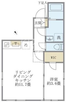 プラティーク清澄庭園 403 間取り図