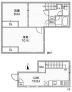 フラッフィー自由が丘 111 間取り図