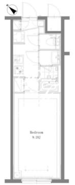 プロスタイルウェルス亀戸水神 404 間取り図