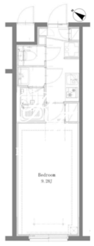プロスタイルウェルス亀戸水神 405 間取り図