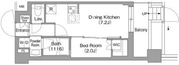コンフォリア・リヴ大崎 103 間取り図