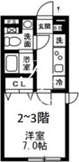 ノゾミオ祐天寺 302 間取り図
