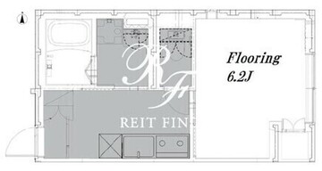 ログライフ上用賀 202 間取り図