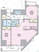 アーバンノット原宿 201 間取り図