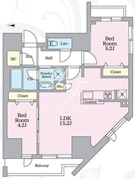 アーバンノット原宿 201 間取り図