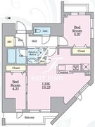 アーバンノット原宿 501 間取り図