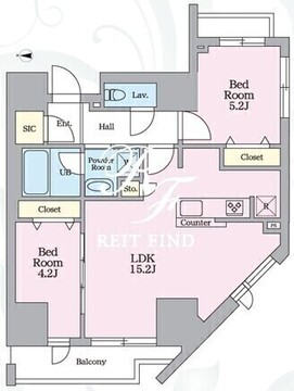 アーバンノット原宿 601 間取り図