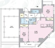 アーバンノット原宿 701 間取り図