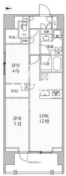 シーズンフラッツ押上フィオーレ 301 間取り図