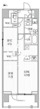 シーズンフラッツ押上フィオーレ 901 間取り図