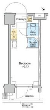 トモア田端 214 間取り図