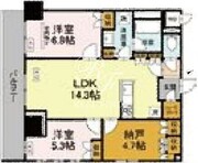 サンジョイアゼロ 303 間取り図