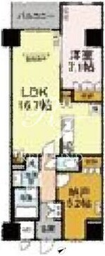 サンジョイアゼロ 106 間取り図