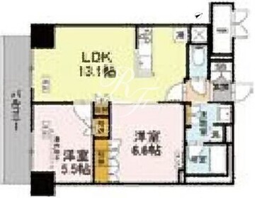 サンジョイアゼロ 202 間取り図