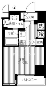 セリーズ門前仲町 103 間取り図