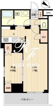 HF両国レジデンス 506 間取り図