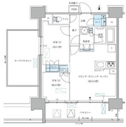パークアクシス西大島コンフォートスクエア 1301 間取り図