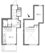 アリカ大森1 403 間取り図