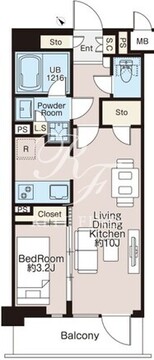 CREATIF三軒茶屋 509 間取り図