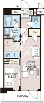 CREATIF三軒茶屋 413 間取り図