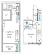 CREATIF学芸大学 103 間取り図