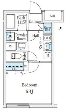 CREATIF学芸大学 303 間取り図