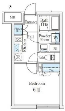 CREATIF学芸大学 304 間取り図