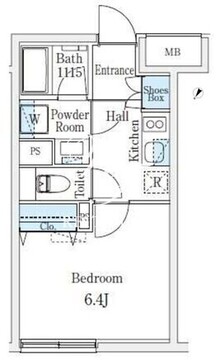 CREATIF学芸大学 203 間取り図