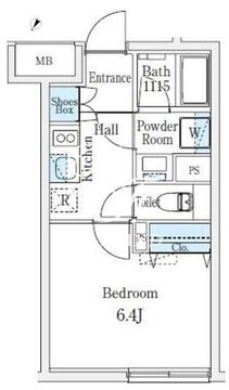 CREATIF学芸大学 204 間取り図