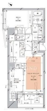 オーパスレジデンス目黒洗足 301 間取り図