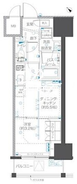 ズーム本郷 903 間取り図