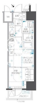 ズーム本郷 305 間取り図