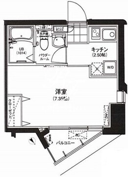 サウンドおしあげ 506 間取り図