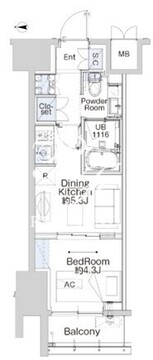 ベルファース蒲田ウエスト 503 間取り図